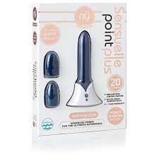 NU Sensuelle 'Point Plus' Super Bullet-Adult Toys - Vibrators - Bullets-NU Sensuelle-Danish Blue Adult Centres