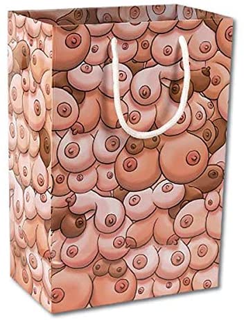 Gift Bag - Boobies-Novelty - Party-Ozze-Danish Blue Adult Centres
