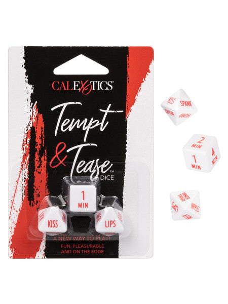 Tempt & Tease Dice-Novelty - Dice-CalExotics-Danish Blue Adult Centres