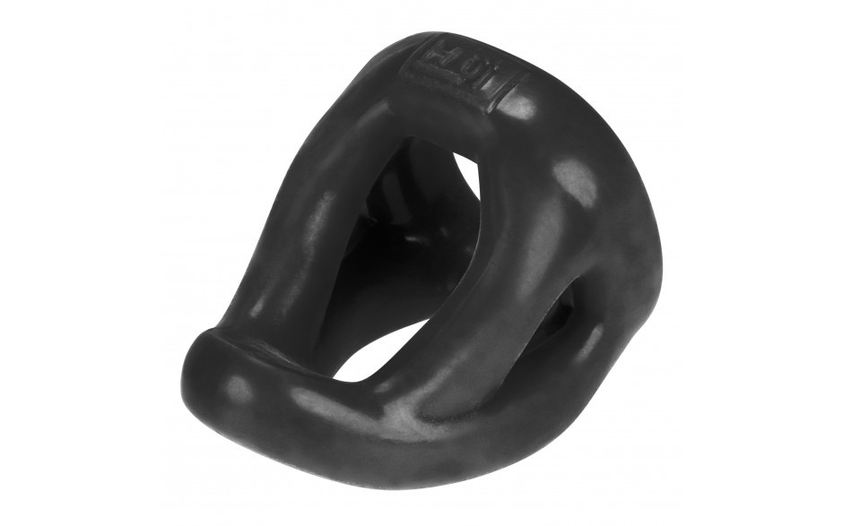 Hunkyjunk Slingshot 3-ring Teardrop Sling (Tar)-Adult Toys - Cock Rings - Separators-Hunky Junk-Danish Blue Adult Centres