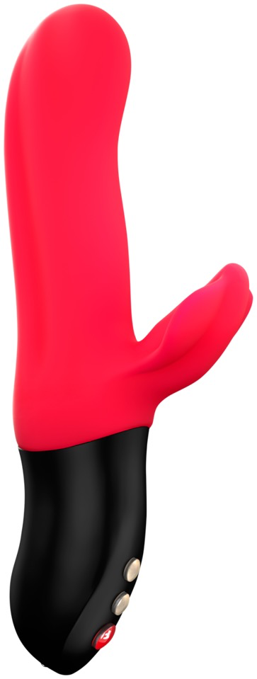 Fun Factory Bi Stronic Fusion Vibrator (India Red)-Adult Toys - Vibrators - Rabbits-Fun Factory-Danish Blue Adult Centres