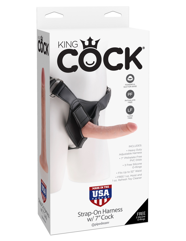 King Cock Strapons-Adult Toys - Strap On - Kits-King Cock-Danish Blue Adult Centres
