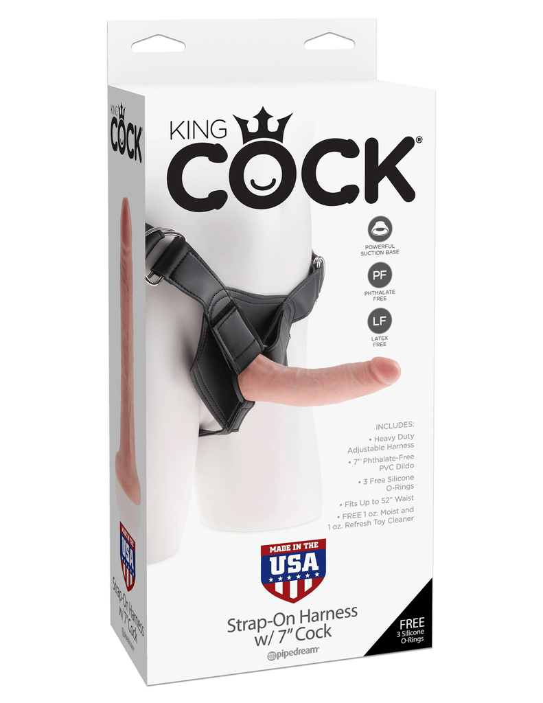 King Cock Strapons-Adult Toys - Strap On - Kits-King Cock-Danish Blue Adult Centres