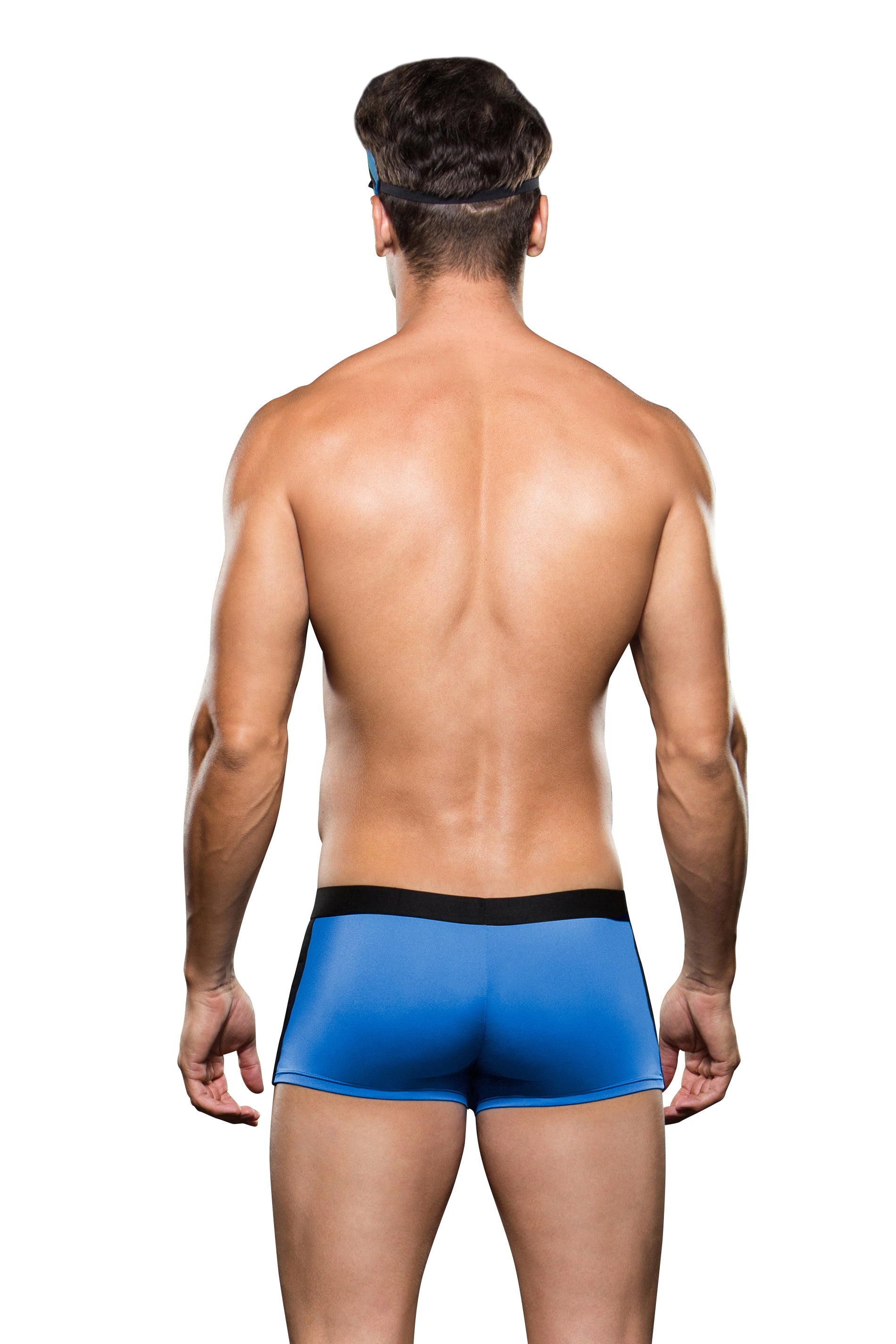Envy Cop Blue Bottom with Badge/Hat 2 Piece L/XL-Clothing - Costumes - Fantasy & Role Play-Envy-Danish Blue Adult Centres