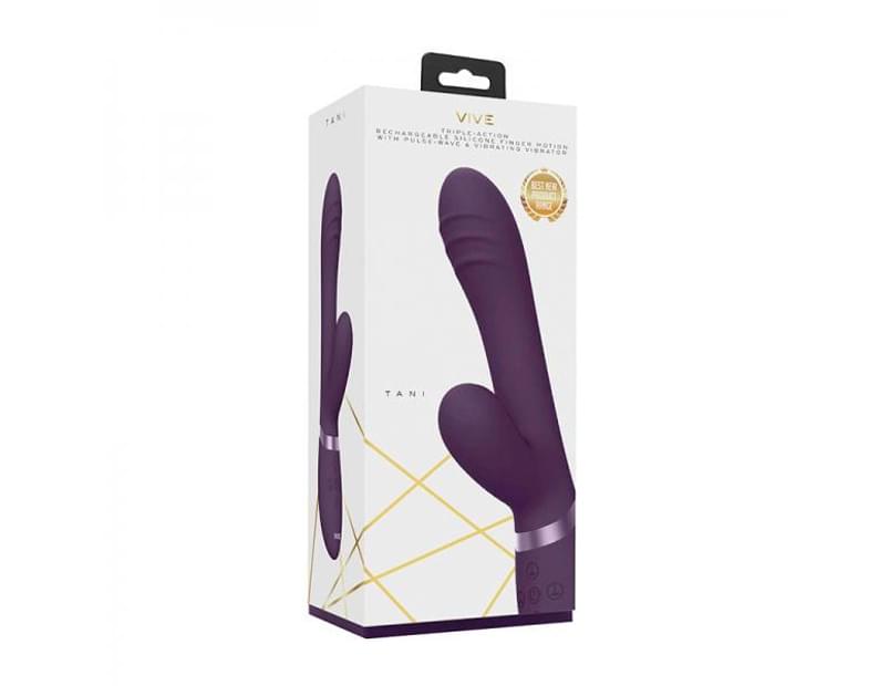 Vive Tani Finger Motion With Pulse Wave Vibrator-Adult Toys - Vibrators - Rabbits-Shots-Danish Blue Adult Centres
