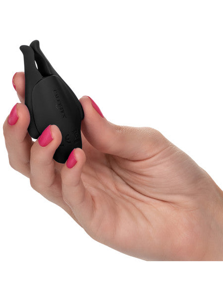 Calexotics Nipple Play Rechargable Nipplettes - Black-Bondage & Fetish - Nipple Play-CalExotics-Danish Blue Adult Centres