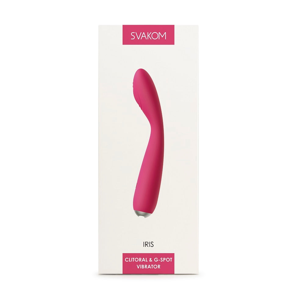 Svakom Iris Clitoral & G-Spot Vibrator-Adult Toys - Vibrators - G-Spot-Svakom-Danish Blue Adult Centres