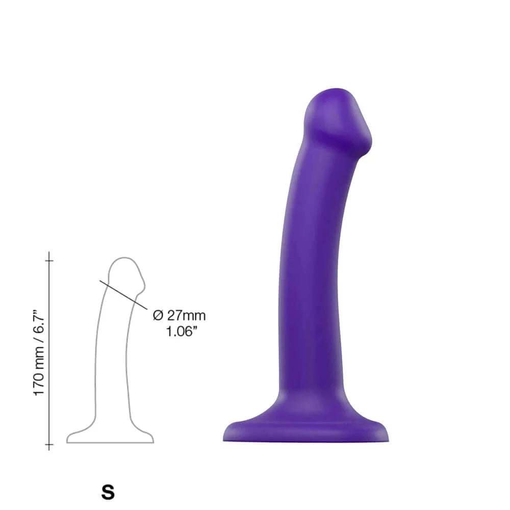 Strap On Me Dual Density Small - Purple-Adult Toys - Strap On - Attachments-Strap On Me-Danish Blue Adult Centres