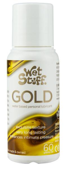Wet Stuff Gold-Lubricants & Essentials - Lube - Water Based-Wet Stuff-Danish Blue Adult Centres