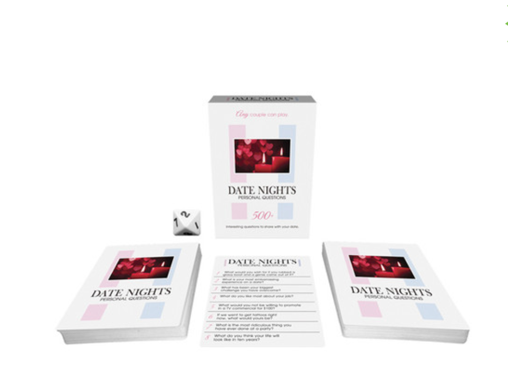 Date Night - Personal Questions-Novelty - Games-Kheper Products-Danish Blue Adult Centres