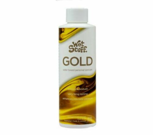 Wet Stuff Gold-Lubricants & Essentials - Lube - Water Based-Wet Stuff-Danish Blue Adult Centres