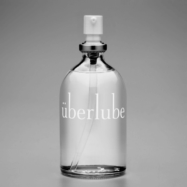 Uberlube Luxury Silicone Lubricant-Lubricants & Essentials - Lube - Silicone Based-Uberlube-Danish Blue Adult Centres