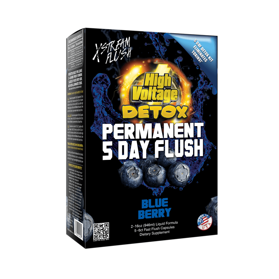 High Voltage Permanent 5 Day Flush-Lifestyle - Detox-High Voltage-Danish Blue Adult Centres