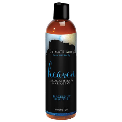 Intimate Earth Heaven Hazelnut Biscotti - 120 ml-Lubricants & Essentials - Massage Oils & Lotions-Intimate Earth-Danish Blue Adult Centres