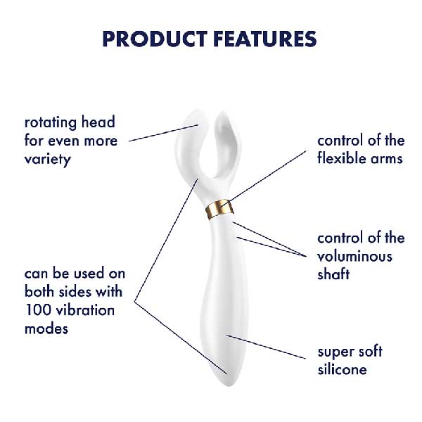 Satisfyer - Endless Fun Multi Vibrator-Unclassified-Satisfyer-Danish Blue Adult Centres