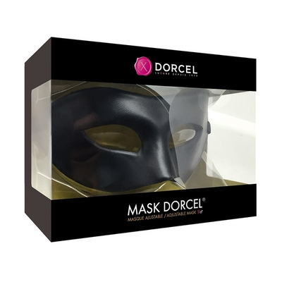 Dorcel Adjustable Mask (Black)-Bondage & Fetish - Mask, Hood, Blindfolds-Dorcel-Danish Blue Adult Centres