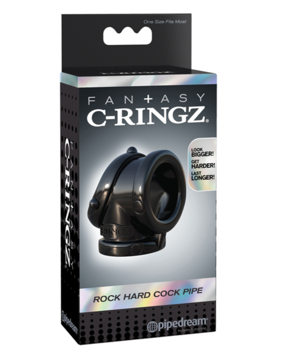 Fantasy C-Ringz Rock Hard Cock Pipe-Adult Toys - Cock Rings - Separators-Pipedream-Danish Blue Adult Centres