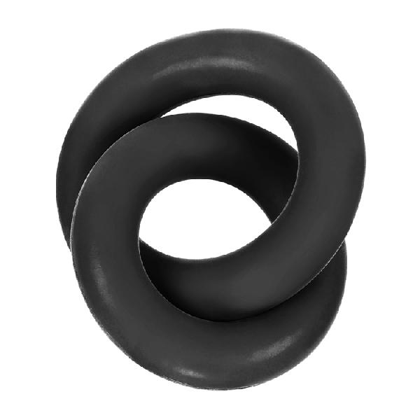 HunkyJunk Duo Linked Cock Ring - Tar-Adult Toys - Cock Rings - Separators-Hunky Junk-Danish Blue Adult Centres