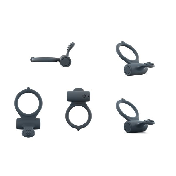 Dorcel Rechargeable Power Clit Plus Cock Ring-Adult Toys - Cock Rings - Vibrating-Dorcel-Danish Blue Adult Centres