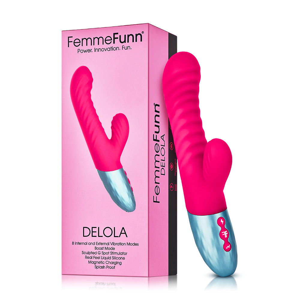 Femme Funn Delola-Adult Toys - Vibrators - Rabbits-Femme Funn-Danish Blue Adult Centres