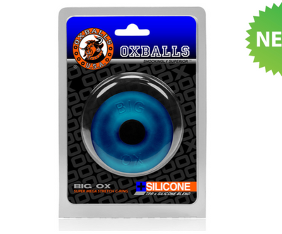 Oxballs - Big Ox Cock Ring Space Blue-Adult Toys - Cock Rings-Oxballs-Danish Blue Adult Centres