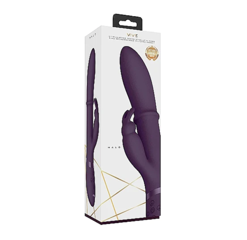 Vive Halo Rabbit Vibrator-Adult Toys - Vibrators - Rabbits-Vive-Danish Blue Adult Centres