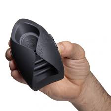 Hot Octopuss Pulse Solo Essential Masturbator (Black)-Adult Toys - Masturbators - AutomaticMachines-Hot Octopuss-Danish Blue Adult Centres