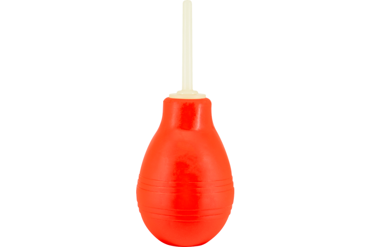Seven Creations Unisex Anal Douche Bulb (Red/Glow)-Lubricants & Essentials - Douches-Seven Creations-Danish Blue Adult Centres