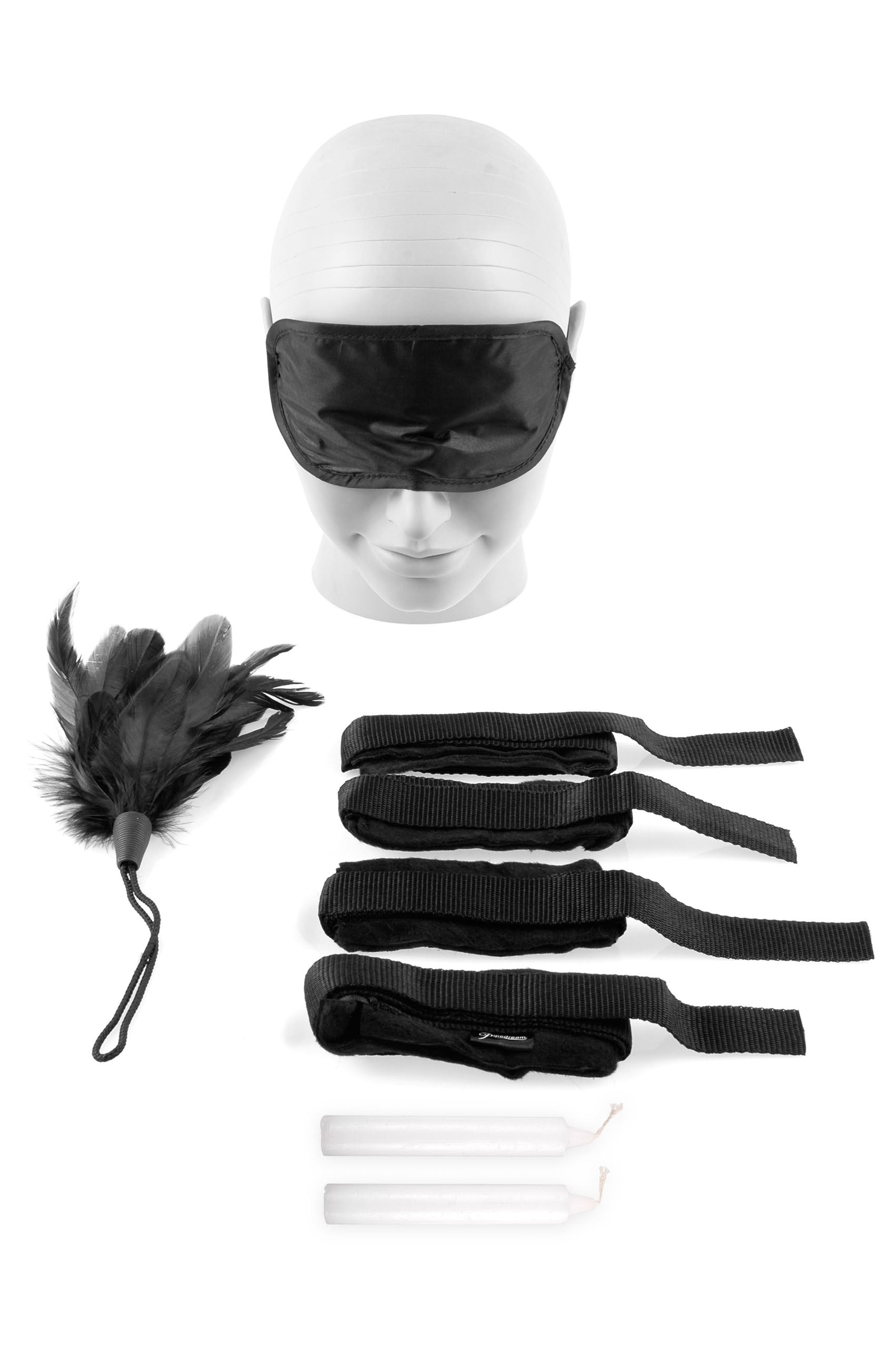 Pipedream Fetish Fantasy Beginner's Bondage Set (Black)-Bondage & Fetish - Kits-Pipedream-Danish Blue Adult Centres