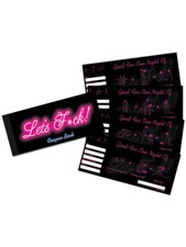 Lets F*ck! Novelty Coupons Game-Novelty - Games-Endless Desires-Danish Blue Adult Centres