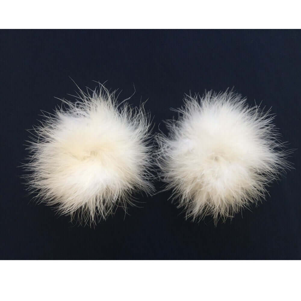 Poison Rose Fluffy Nipple Covers-Clothing - Accessories - Nipple-Poison Rose-Danish Blue Adult Centres