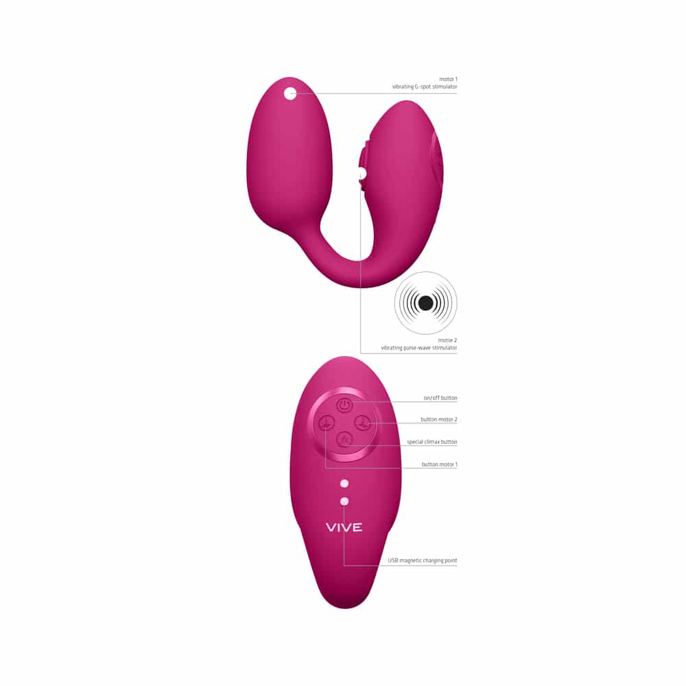 Vive Aika Pulse Wave and Vibrating Love Egg-Adult Toys - Vibrators - Rabbits-Shots-Danish Blue Adult Centres