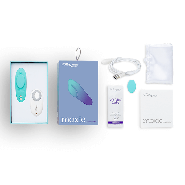 We-Vibe Moxie Panty Vibe-Adult Toys - Vibrators - Remote Controllable-We-Vibe-Danish Blue Adult Centres