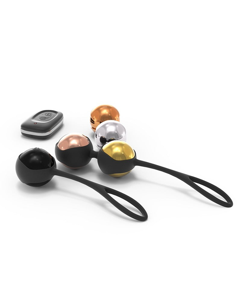 Dorcel Training Balls set with interchangeable weights and remote