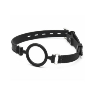 Love In Leather Silicone Gag Ring-Bondage & Fetish - Gags-Love In Leather-Danish Blue Adult Centres