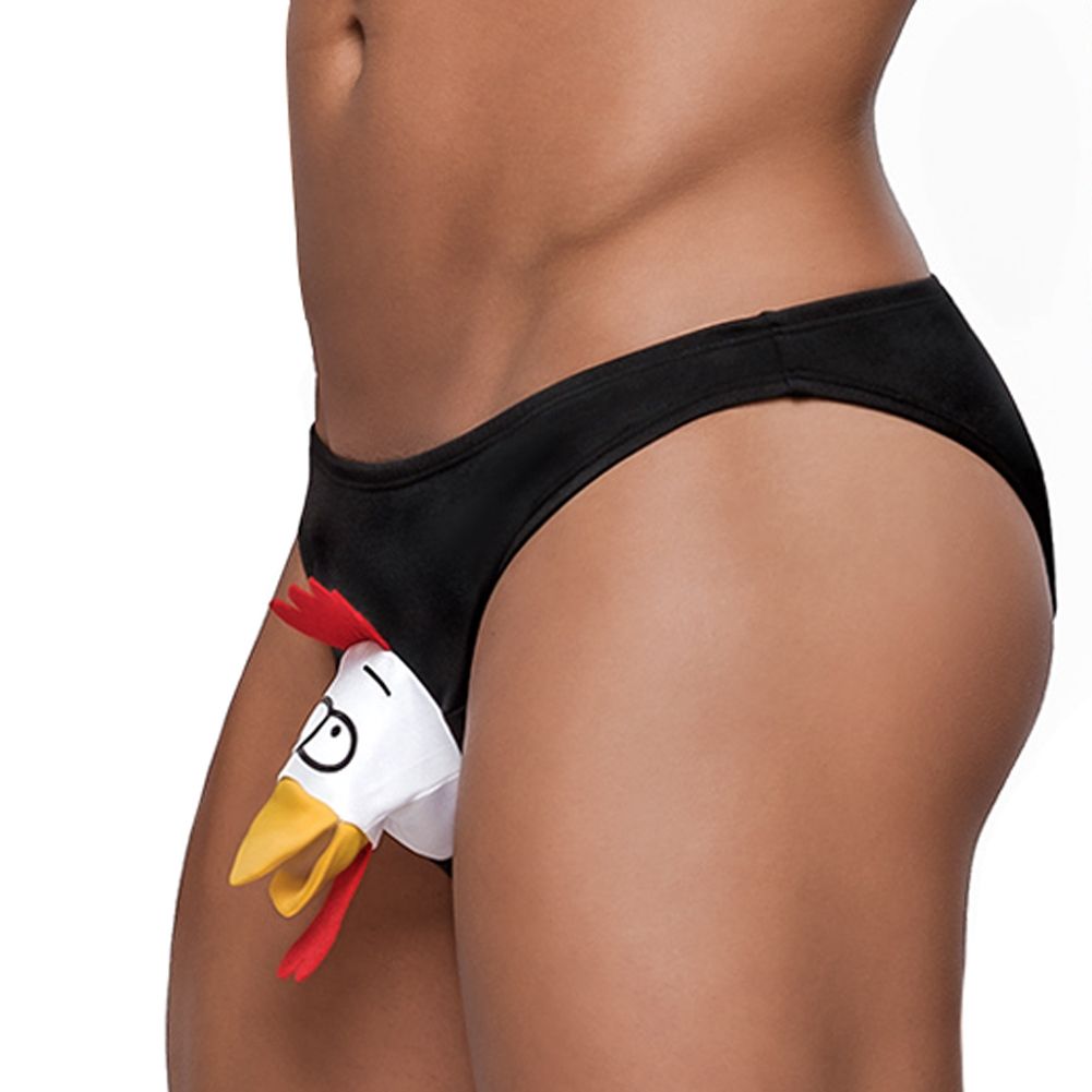 Male Power Choke the Chicken Novelty Bikini (OS)-Clothing - Underwear & Panties - Mens& - Room in Front-Male Power-Danish Blue Adult Centres