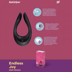Satisfyer Endless Joy - Couples Stimulator-Adult Toys - Vibrators - CouplesKits-Satisfyer-Danish Blue Adult Centres