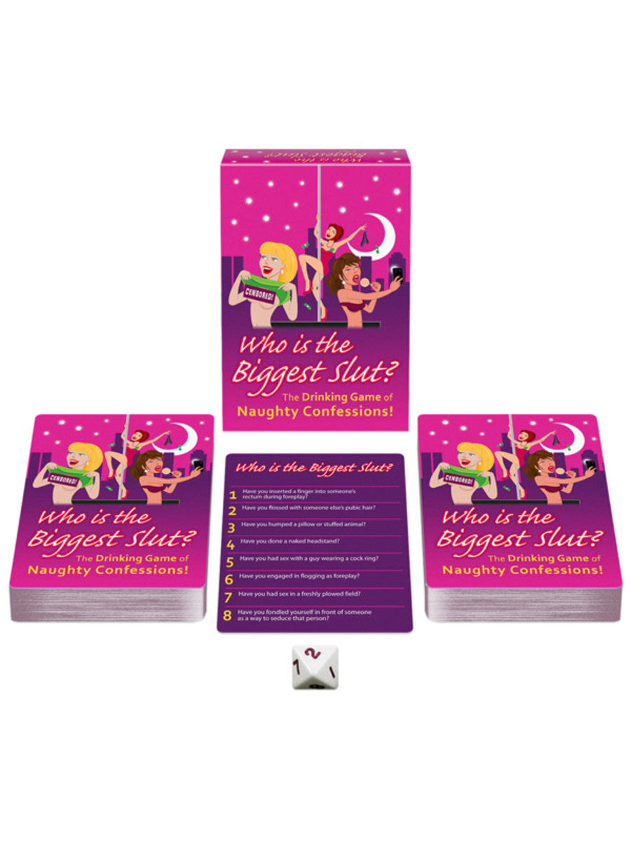 Who's The Biggest Slut-Novelty - Games-Kheper Products-Danish Blue Adult Centres