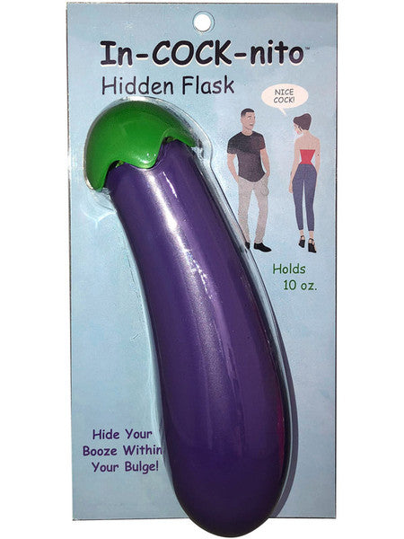 In-Cock-nito Flask-Novelty - Party-Kheper Products-Danish Blue Adult Centres