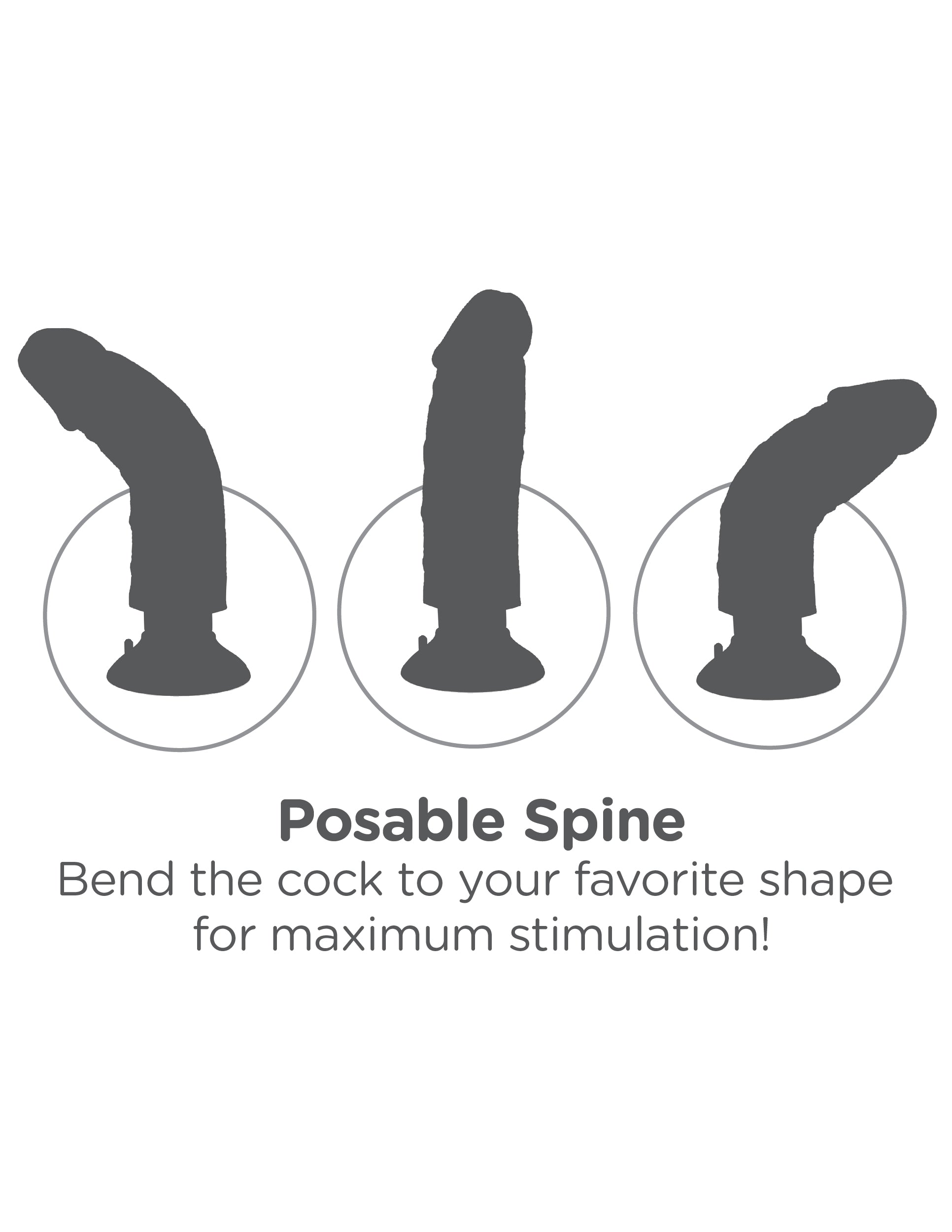 King Cock Vibrating Cock-Adult Toys - Vibrators - G-Spot-King Cock-Danish Blue Adult Centres