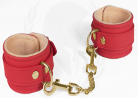 Spartacus - Vegan Wrist Cuffs-Bondage & Fetish - Cuffs & Restraints-Spartacus-Danish Blue Adult Centres