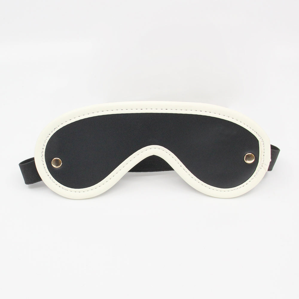 Love in Leather - Black & Glow in the Dark Blindfold-Clothing - Leather & Fetish-Love In Leather-Danish Blue Adult Centres