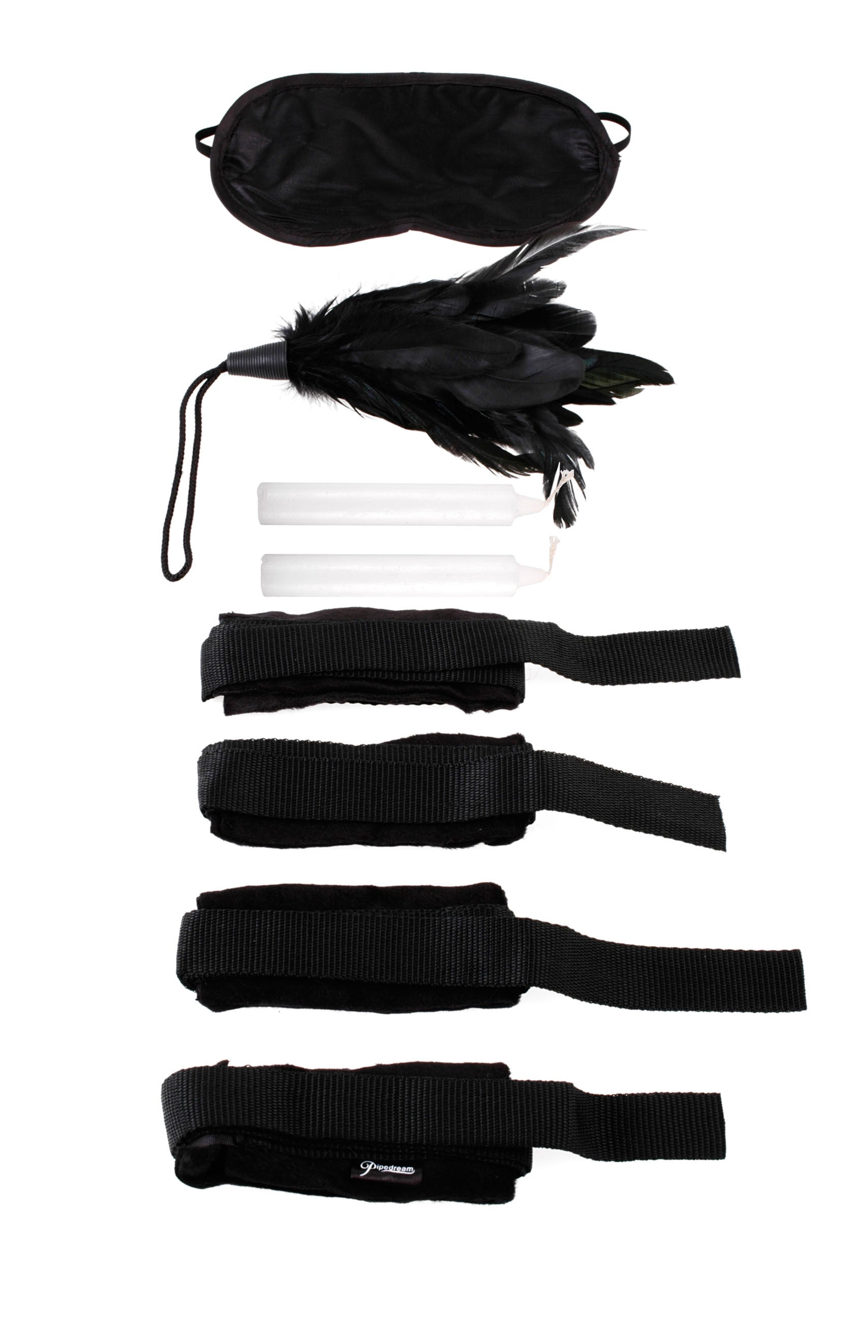 Pipedream Fetish Fantasy Beginner's Bondage Set (Black)-Bondage & Fetish - Kits-Pipedream-Danish Blue Adult Centres