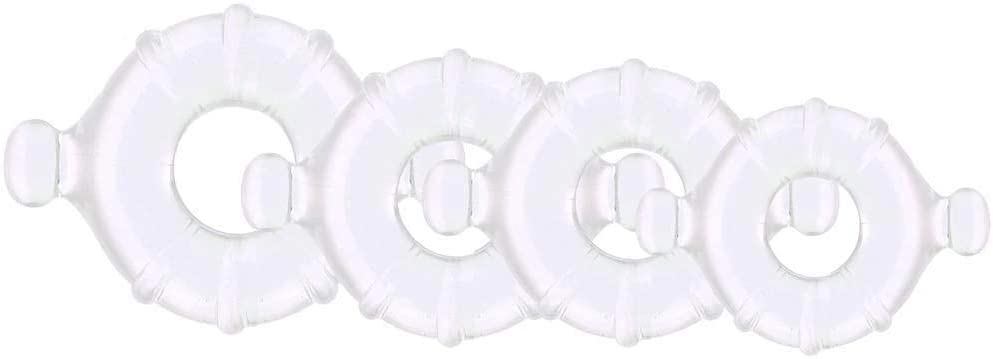 Renegade Vitality Rings (Clear)-Adult Toys - Cock Rings-Renegade-Danish Blue Adult Centres