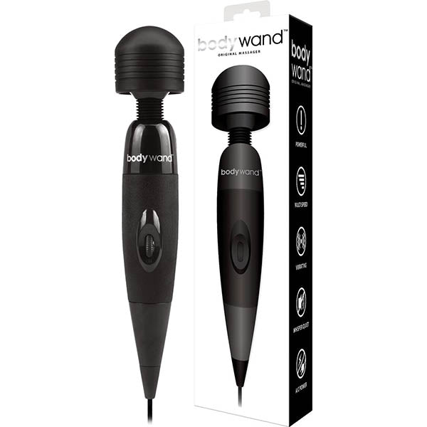 Bodywand Original Massager - Black-Adult Toys - Vibrators - Wands-Bodywand-Danish Blue Adult Centres