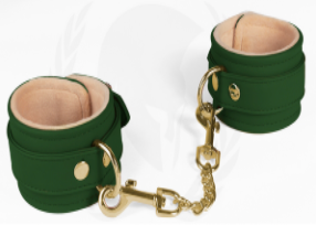 Spartacus - Vegan Wrist Cuffs-Bondage & Fetish - Cuffs & Restraints-Spartacus-Danish Blue Adult Centres