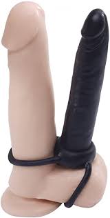 Pipedream Fetish Fantasy Series Double Trouble (Black)-Adult Toys - Strap On - Kits-Pipedream-Danish Blue Adult Centres