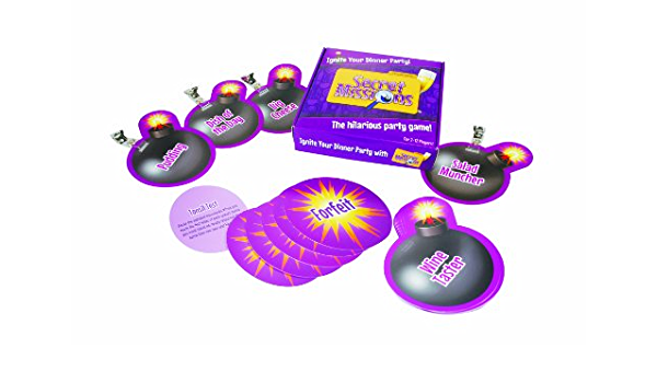 Secret Missions Dinner Party-Novelty - Games-Creative Conceptions-Danish Blue Adult Centres