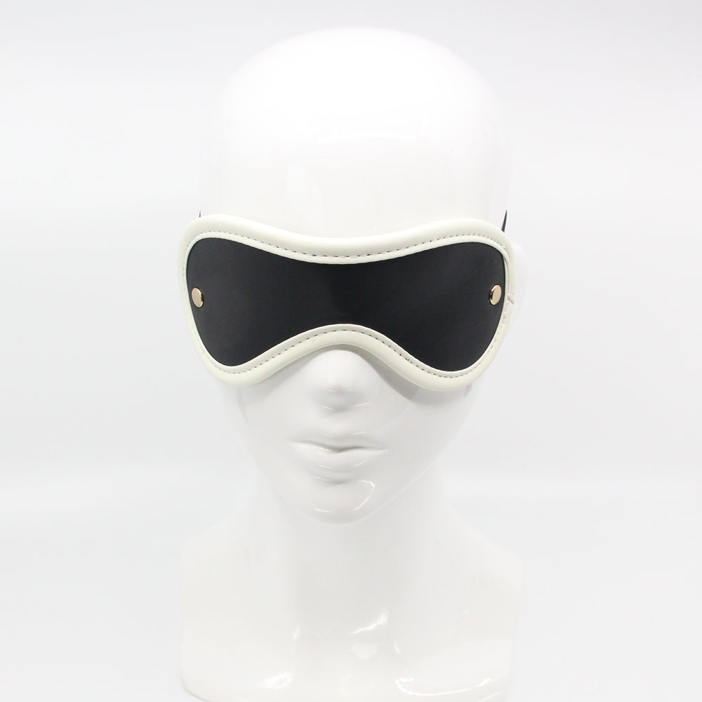 Love in Leather - Black & Glow in the Dark Blindfold-Clothing - Leather & Fetish-Love In Leather-Danish Blue Adult Centres