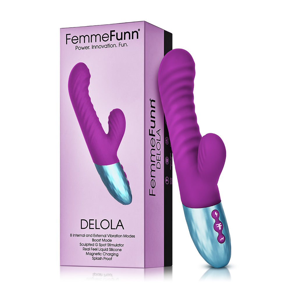 Femme Funn Delola-Adult Toys - Vibrators - Rabbits-Femme Funn-Danish Blue Adult Centres